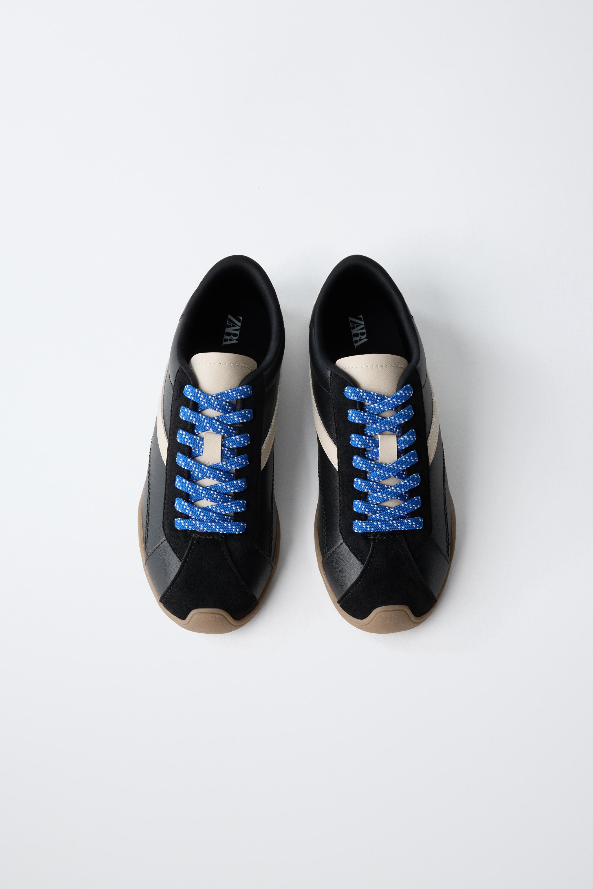 RETRO CONTRAST SNEAKERS
